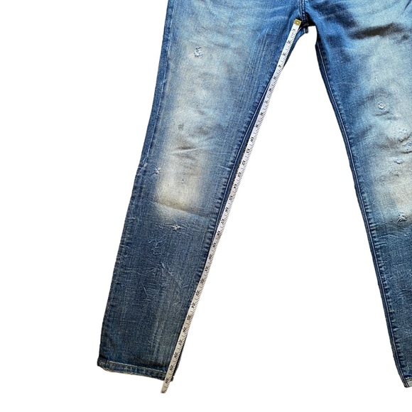 Diesel Women’s Denim “Floy” Size W29 L32 Straight Leg Jeans Distressed EUC - Picture 14 of 16